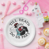 Bis der Tod uns Teil Essenziell macht - die Zeitlu Pappteller (Party)