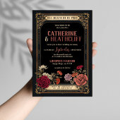 Bis der Tod uns Teil macht | Einladung zur Hochzei