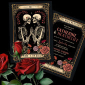 Bis der Tod uns Teil macht | Einladung zur Hochzei