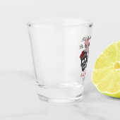 Bis der Tod uns Teil macht | GASTGESCHENK HOCHZEIT Schnapsglas (Links)