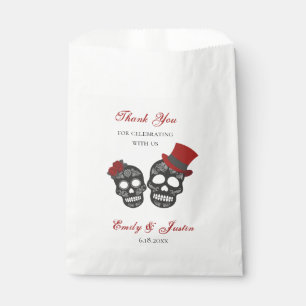 Bis der Tod uns Teil macht   Personalisierte Hochz Geschenktütchen