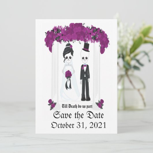 Bis der Tod uns Teil macht Save The Date (Stehend Vorderseite)