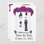 Bis der Tod uns Teil macht Save The Date (Vorne/Hinten)