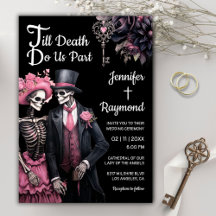 Bis der Tod uns Teil macht | Skeletts Gothic Weddi