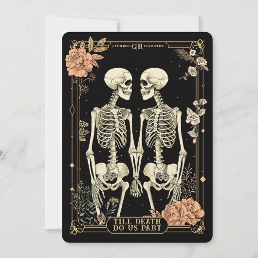 Bis der Tod uns Teil macht | TISCHNUMMER (Rückseite)