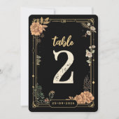 Bis der Tod uns Teil macht | TISCHNUMMER (Vorderseite)