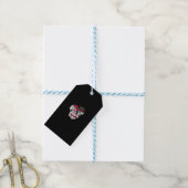 Bis der Tod uns Teil Schädel Geschenkanhänger (Mit Garn)