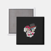 Bis der Tod uns Teil Schädel Magnet (Vorderseite/Rückseite)