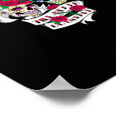 Bis der Tod uns Teil Schädel Poster (Ecke)