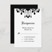 Bis der Tod uns Teil UAWG RSVP Karte (Vorne/Hinten)