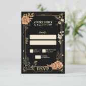 Bis der Tod uns Teil UAWG RSVP Karte (Stehend Vorderseite)