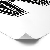 Bis der Tod uns zusammen tut - weiß kein Klassiker Poster (Ecke)