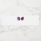 Bis der Tod uns zusammenführt Wasserflaschenetikett (Einzelnes Label)