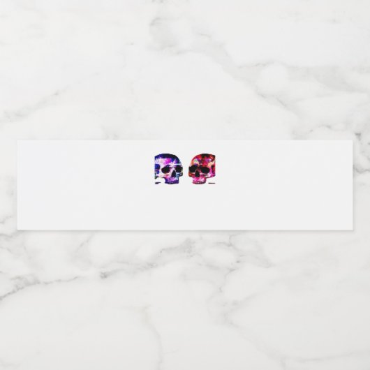 Bis der Tod uns zusammenführt Wasserflaschenetikett (Einzelnes Label)