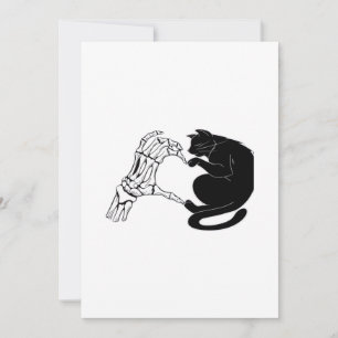 Bis die Katzen sterben, sind wir Teil Classic Feiertagskarte