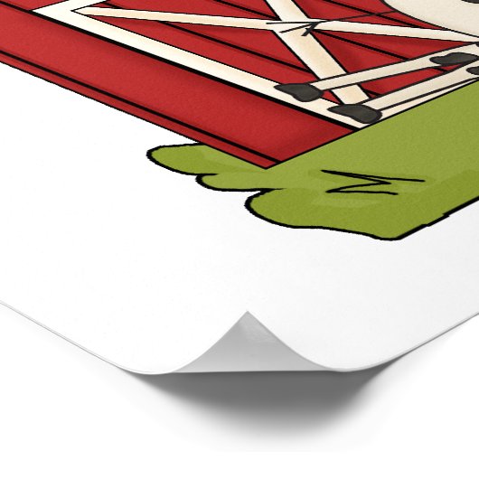 Bis die Kühe kommen Zuhause Poster (Ecke)