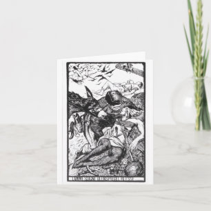 Bis Eulenspiegel Notecard Karte