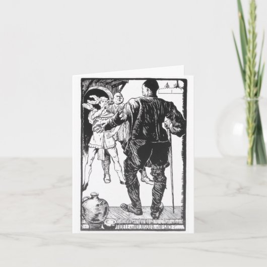 Bis Eulenspiegel Notecard Karte (Vorderseite)