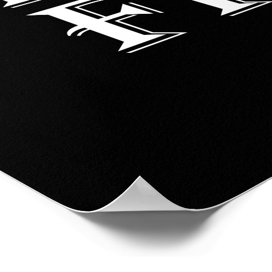 Bis Fiesta DTF - Funny Cinco de Mayo Poster (Ecke)