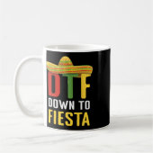 Bis Fiesta Mexiko Cinco de Mayo dtf Kaffeetasse (Links)