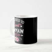 bis Great Mamaw Est 2024 Blume Kaffeetasse (Vorderseite Links)