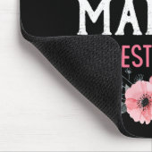bis Great Mamaw Est 2024 Blume Mousepad (Ecke)