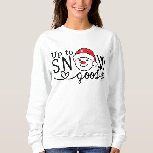 Bis gut schneien sweatshirt (Vorderseite)
