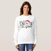 Bis gut schneien sweatshirt (Vorne ganz)
