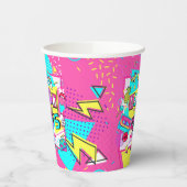 Bis in die 90er Jahre Pappbecher (Links)