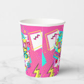 Bis in die 90er Jahre Pappbecher (Rechts)