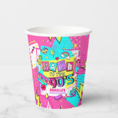 Bis in die 90er Jahre Pappbecher (Vorderseite)