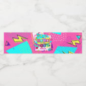 Bis in die 90er Jahre Wasserflaschenetikett (Einzelnes Label)