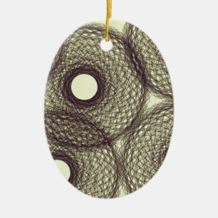 bis in die Dunkelheit Keramikornament