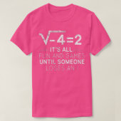 Bis jemand einen I verlässt - Funny Mathematik Lov T-Shirt (Design vorne)