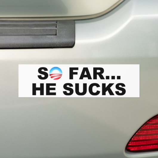 Bis jetzt er ist zum Kotzen Autoaufkleber (Auf Auto)