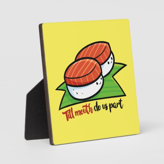 Bis Mund machen wir Teilplakette Fotoplatte (Vorderseite)