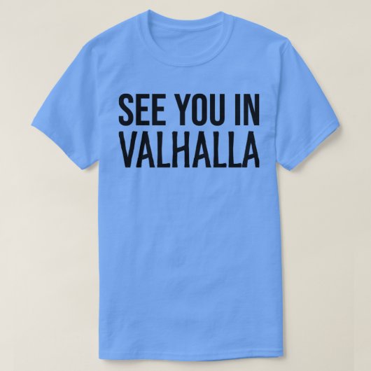 Bis nach Valhalla T-Shirt (Design vorne)
