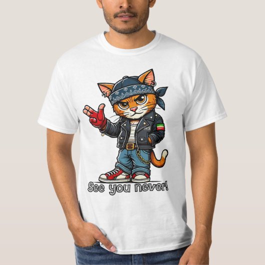 Bis nie! T-Shirt (Vorderseite)