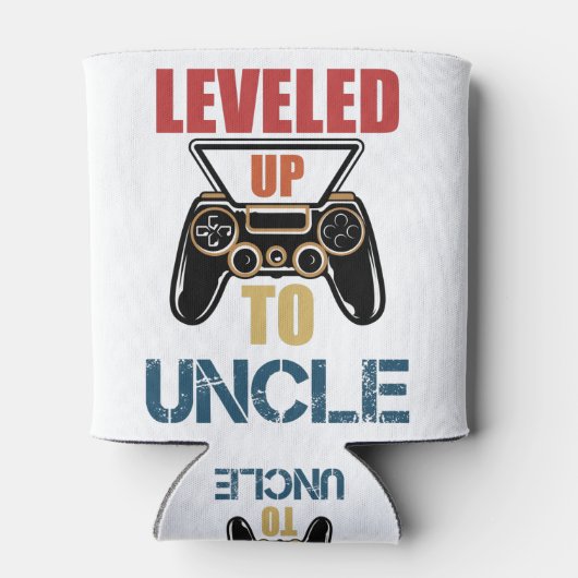 Bis Onkel New Oncle T - Shirt New Onkel Dosenkühler (Rückseite)