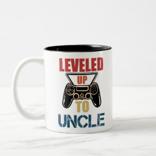 Bis Onkel New Oncle T - Shirt New Onkel Zweifarbige Tasse