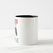 Bis Onkel New Oncle T - Shirt New Onkel Zweifarbige Tasse (Mittel)