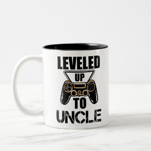 Bis Onkel New Oncle T - Shirt New Onkel Zweifarbige Tasse
