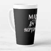 Bis September | Geburtstagsgeschenk | Virgo Zodiac Milchtasse (Linke Ecke)