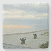 Bis Sonnenuntergang Steinuntersetzer (Vorderseite)