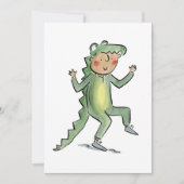 Bis später Alligator Einladung (Vorderseite)