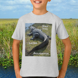 Bis später Alligator Everglades Florida T-Shirt