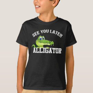 Bis später Alligator, in einer Weile Krokodil Zwil T-Shirt