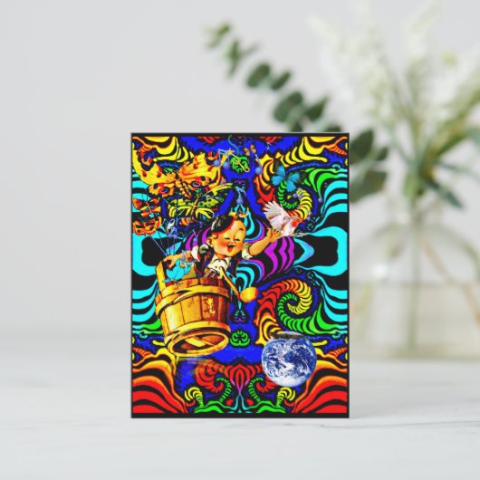 Bis später, Alligator Postkarte (Stehend Vorderseite)