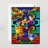 Bis später, Alligator Postkarte (Vorne/Hinten)