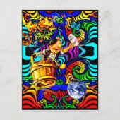 Bis später, Alligator Postkarte (Vorderseite)